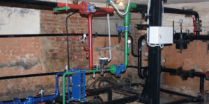 Монтаж теплообменника и автоматики на горячее водоснабжение (ГВС)